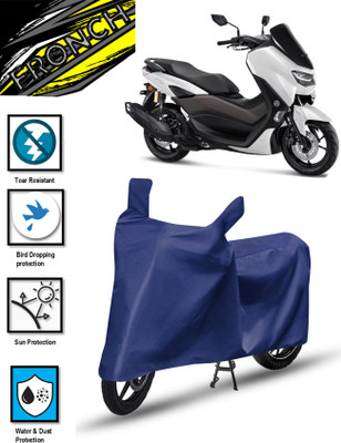 FRONCH Waterproof Two Wheeler Cover for Yamaha(NMax 155, Blue)