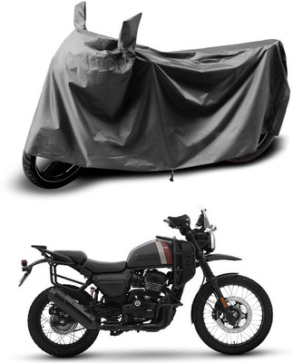 Gali Bazar Waterproof Two Wheeler Cover for Yezdi(390 Adventure BS6, Grey)