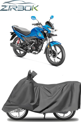 ZIRBOK Waterproof Two Wheeler Cover for Honda(Livo, Grey)