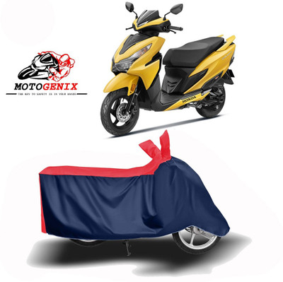 DeepShakshi AUTOMOTIVE Waterproof Two Wheeler Cover for Honda(Grazia, Red, Blue)