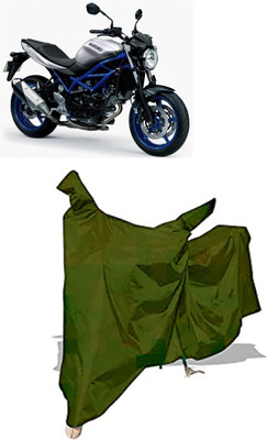 Amexride Two Wheeler Cover for Suzuki(SV 650 BS6, Maroon)