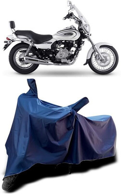 AASHTIK MART Two Wheeler Cover for Bajaj(Avenger Cruise 220 BS6, Blue)