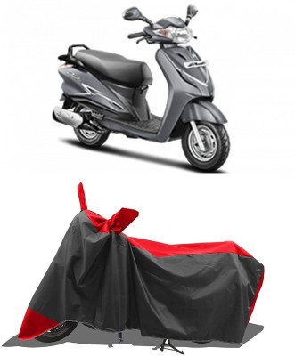 GROFATIK Two Wheeler Cover for Hero(Duet LX 110CC, Red)