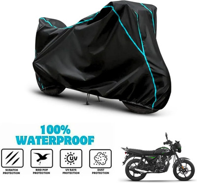 ANTHUB Waterproof Two Wheeler Cover for Bajaj(CT 125X, Black)