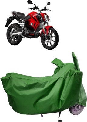 Amexride Two Wheeler Cover for Revolt(Motors RV 400 BS6, Maroon)