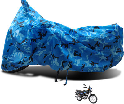 Euro Care Waterproof Two Wheeler Cover for Bajaj(CT100, Blue)