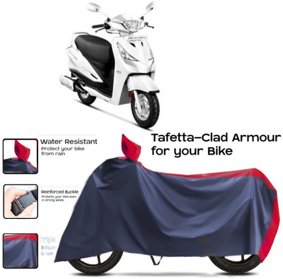 HWSXQAE Two Wheeler Cover for Hero(Red, Blue)