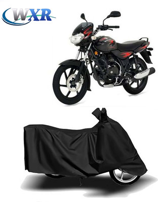 WXR Waterproof Two Wheeler Cover for Bajaj(Discover 125 DTS-i, Black)