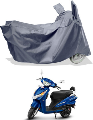 Amexride Two Wheeler Cover for Hero(MotoCorp Destini 125, Grey)
