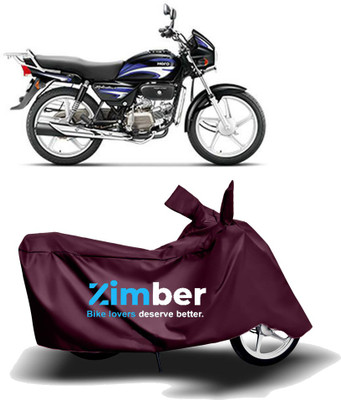 APNEK Two Wheeler Cover for Hero(Splendor Plus, Maroon)