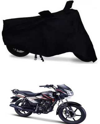 ENTIRELY ELITE Waterproof Two Wheeler Cover for TVS(Phoenix, Black)