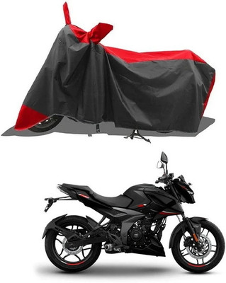 PAGORA Waterproof Two Wheeler Cover for Bajaj(Pulsar N160, Red, Black)