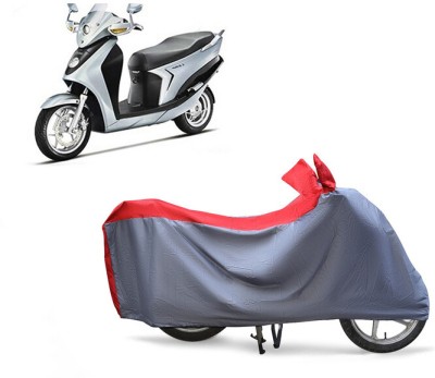 EGAL Waterproof Two Wheeler Cover for Hero(Leap Hybrid SES, Red)