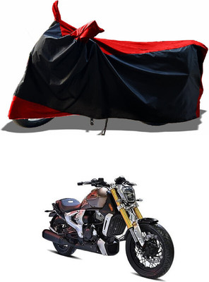 DeepShakshi AUTOMOTIVE Waterproof Two Wheeler Cover for TVS(Zeppelin, Red)
