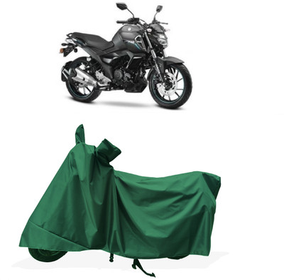 Tricway Two Wheeler Cover for Yamaha(FZ-Fi Version 3.0, Green)