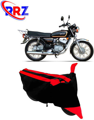RRZ Waterproof Two Wheeler Cover for Yamaha(RX135, Black, Red)