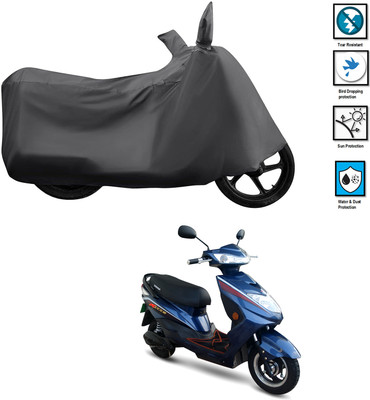 PAGORA Waterproof Two Wheeler Cover for Okinawa(Ridge, Grey)