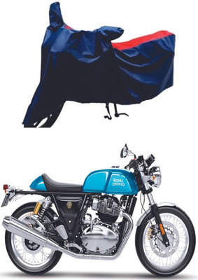 OliverX Waterproof Two Wheeler Cover for Royal Enfield(Continental GT, Red, Blue)