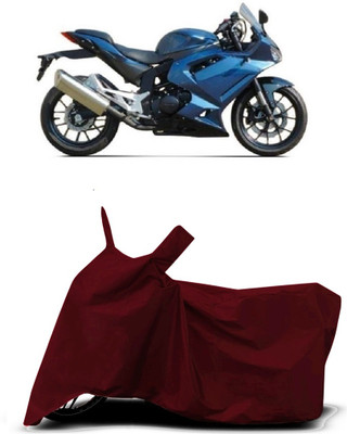 VESMEI Two Wheeler Cover for Hyosung(GTS 300, Red)
