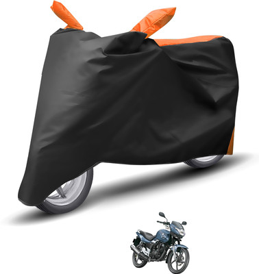 Caronix Waterproof Two Wheeler Cover for Suzuki(GS 150R, Orange)