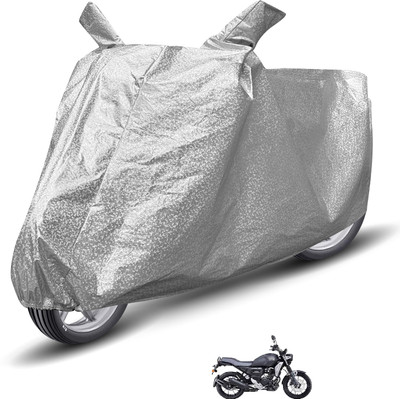 MOCKHE Waterproof Two Wheeler Cover for Yamaha(FZ-X, Silver)