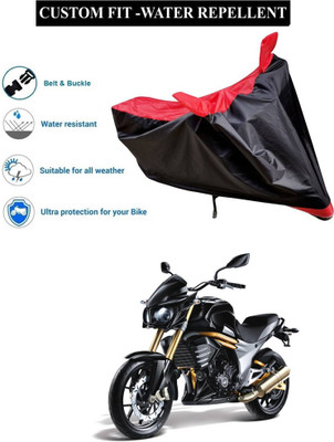 CODOKI Waterproof Two Wheeler Cover for Mahindra(Mojo, Red)