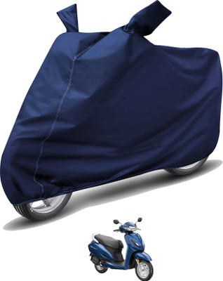 Auto Hub Waterproof Two Wheeler Cover for Honda(Activa 6G, Blue)
