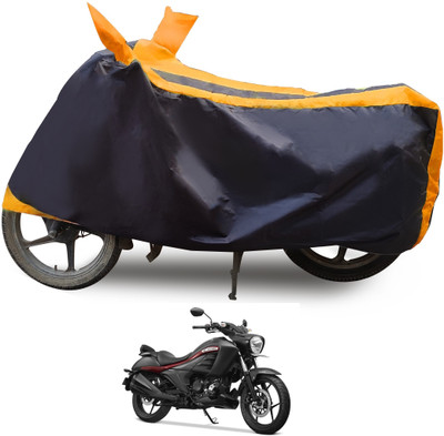 Euro Care Waterproof Two Wheeler Cover for Suzuki(Intruder 250, Orange)