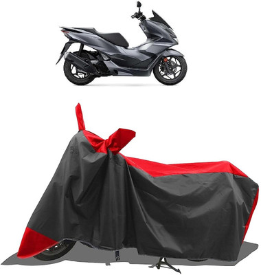 AASHTIK MART Two Wheeler Cover for Honda(PCX 125, Red)