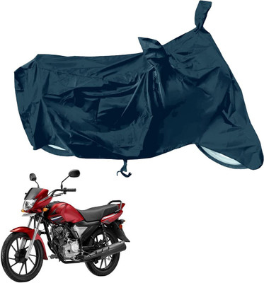 RiderShine Waterproof Two Wheeler Cover for Yamaha(Saluto RX, Black)