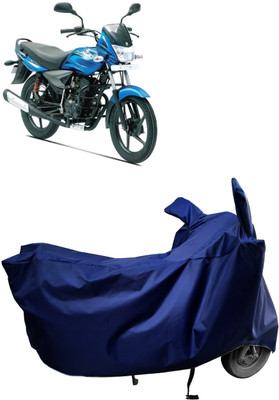 Amexride Two Wheeler Cover for Bajaj(Platina 125, Blue)