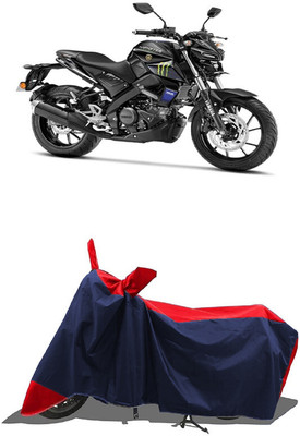 SUGASHRI Waterproof Two Wheeler Cover for Yamaha(MT 15 New BS6, Red, Blue)