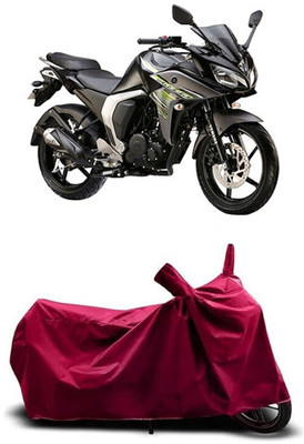 Coxtor Waterproof Two Wheeler Cover for Yamaha(Fazer-FI BS6, Maroon)
