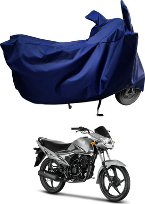 Amexride Two Wheeler Cover for Suzuki(Hayate EP, Blue)