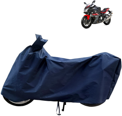 Horseyaart Waterproof Two Wheeler Cover for Benelli(302R, Blue)