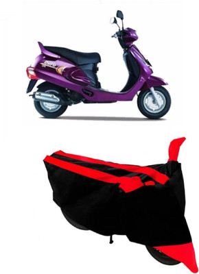 Mdstar Waterproof Two Wheeler Cover for Mahindra(Duro DZ, Red)