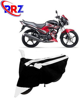 RRZ Waterproof Two Wheeler Cover for Yamaha(SS 125, Black, White)