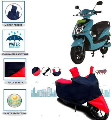 smwzxyu Waterproof Two Wheeler Cover for Universal For Bike(Scooty, Red)