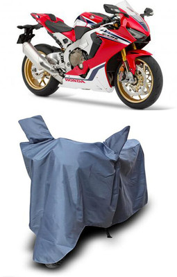 MADAFIYA Waterproof Two Wheeler Cover for Honda(CBR300R, Grey)