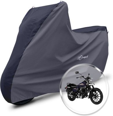 Neodrift Two Wheeler Cover for Bajaj(Avenger 150 Street, Black, Grey)