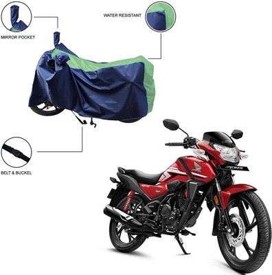 Furnish Flow Two Wheeler Cover for Honda(SP 125, Green)