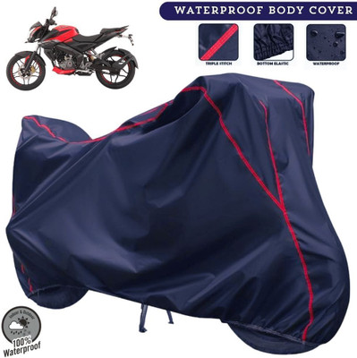 MADAFIYA Two Wheeler Cover for Bajaj(Pulsar 180NS, Blue, Red)