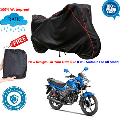 AUTOCAD Waterproof Two Wheeler Cover for Honda(Livo BS6, Black)