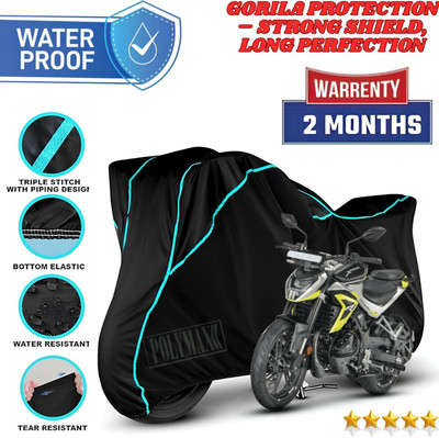 POLYMAXX Waterproof Two Wheeler Cover for Hero(Xtreme, Black, Blue)