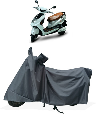 Tricway Two Wheeler Cover for Okinawa(Raise BS6, Grey)
