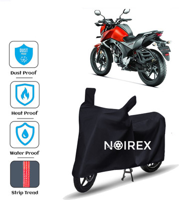 NOIREX Two Wheeler Cover for Honda(CB Hornet 160R, Black)