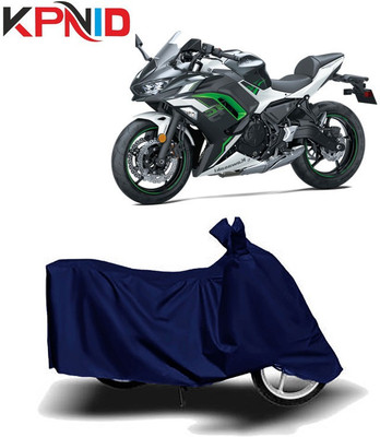 KPIND Waterproof Two Wheeler Cover for Kawasaki(Ninja 650, Blue)
