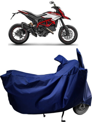 Amexride Two Wheeler Cover for Ducati(Hyperstrada, Blue)