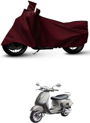 ZEDTEEK Waterproof Two Wheeler Cover for Universal For Bike(Wego, Maroon)