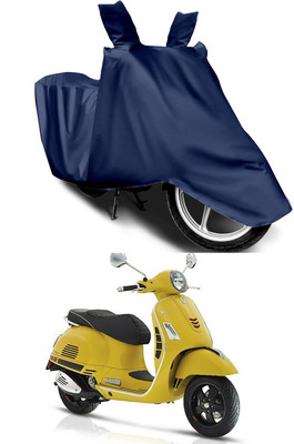 Furious3D Two Wheeler Cover for Piaggio(Vespa VXL 150, Blue)